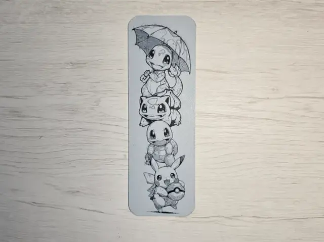 Pokemon Bookmark