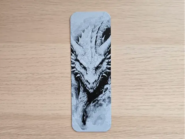 HueForge model: Dragon 5 Bookmark by Atrus Design