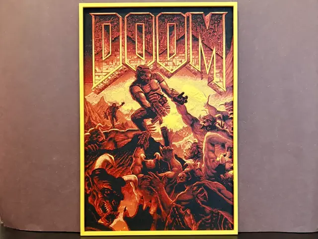 HueForge model: Doom 1993 Hueforge by Estiv