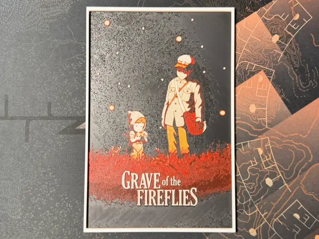 HueForge model: Grave of the Fireflies - HueForge by ZorPrime7