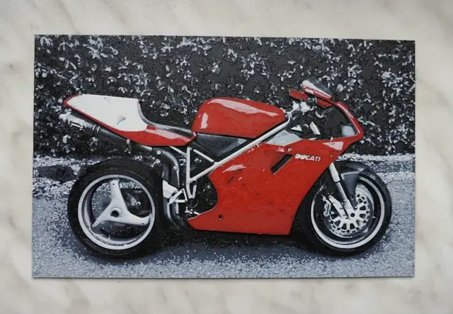 HueForge model: Ducati 916 - Hueforge by BeaN