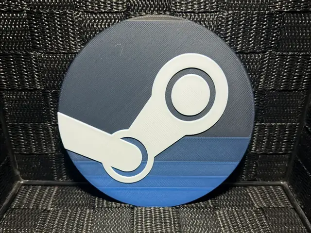HueForge model: Steam Log - Hueforge by JoDau