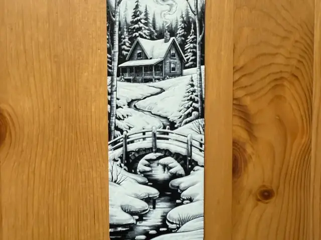 Snowy Bookmark