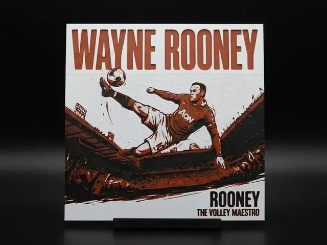 HueForge model: Wayne Rooney - Hueforge by LED