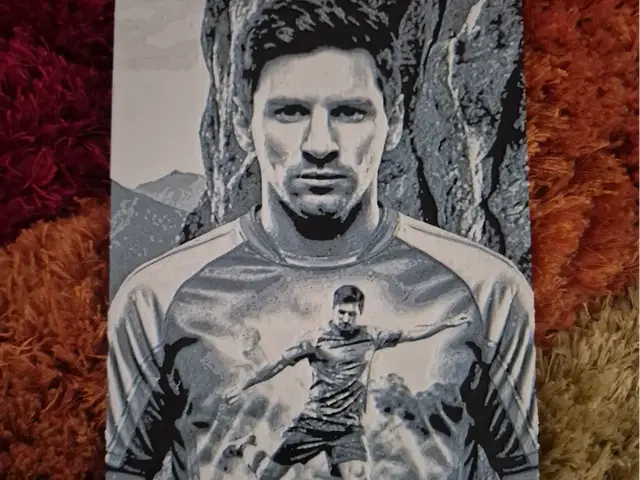 HueForge model: Messi hueforge by Buntsta