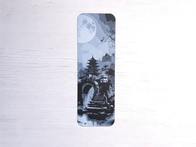 HueForge model: Landscape Night Japan Bookmark by Atrus Design