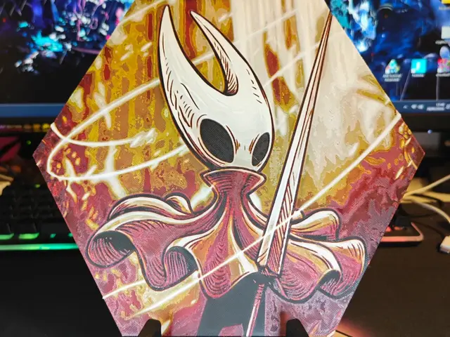 HueForge model: Hueforge Hornet | Hollow Knight modo panal by JGz3DMaker