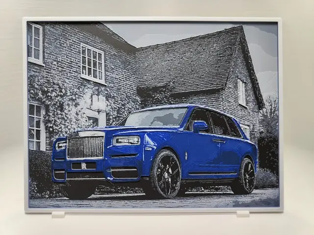 HueForge model: Rolls-Royce Cullinan - Hueforge by BeaN