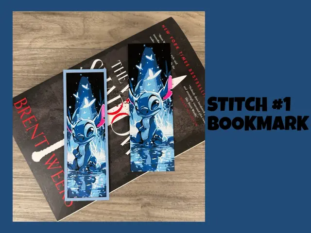 HueForge model: Stitch Bookmark #1 by Canadian Gamer