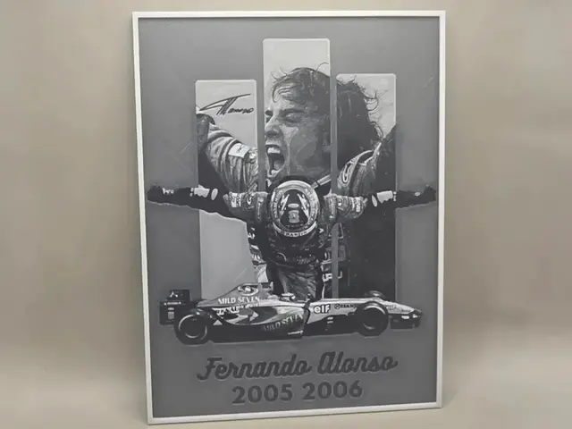 HueForge model: Fernando Alonso - HueForge by keko