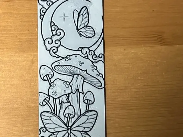 HueForge model: mushroom bookmark by Morganja