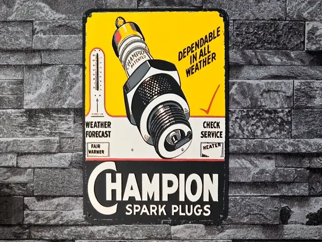 HueForge model: Hueforge Vintage Champion Spark Plugs by StefBull85
