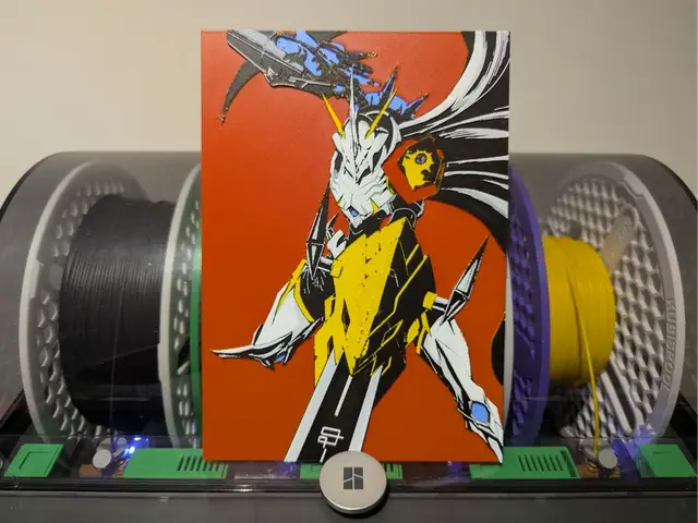 HueForge model: Omnimon X Hueforge -Digimon by Razel