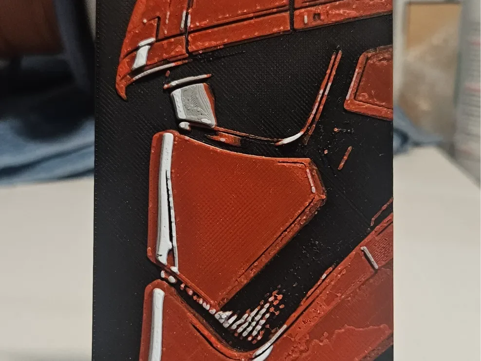 Star Wars Sith Trooper by Mano's 3d_Art HueForge model: Star Wars Sith Trooper by Mano's 3d_Art