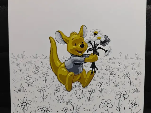 HueForge model: Roo Winnie the Pooh by TheHueforgeLady