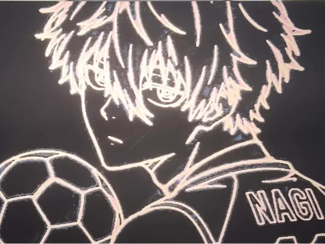 Blue Lock - Nagi Backlit Lineart