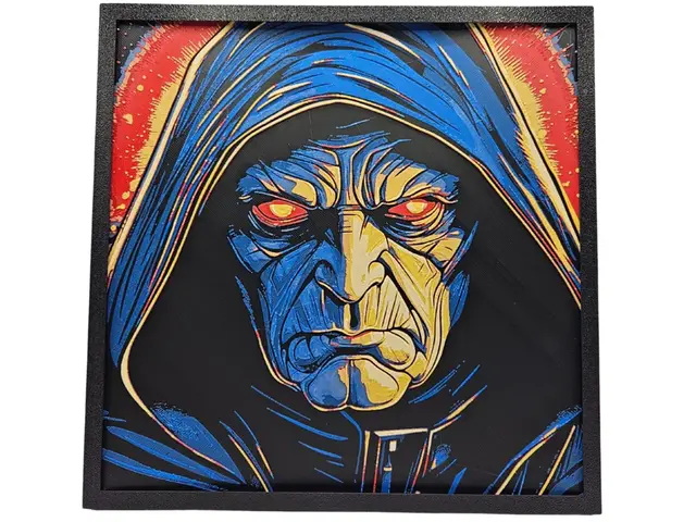 HueForge model: Why so Sidious? by BusyKikiBee