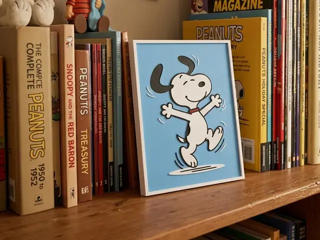 HueForge model: Snoopy Peanuts - HueForge by keko