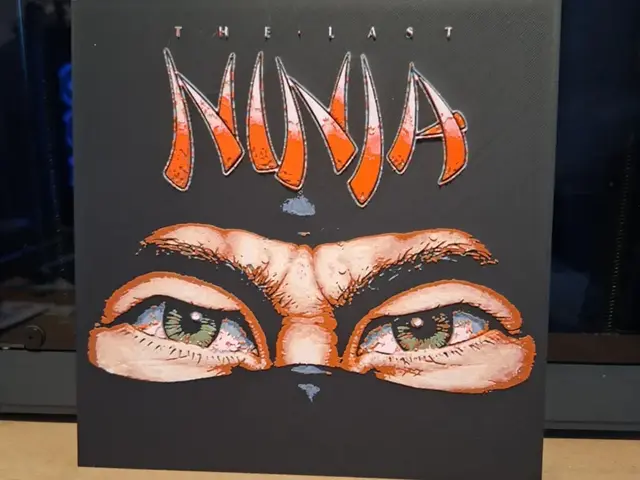 HueForge model: The Last Ninja - Commodore 64 game cover Hueforge by 3dGlow