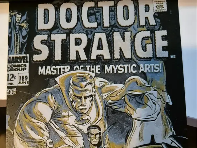 HueForge model: Dr Strange Comic Cover Wall Art by FiremanprintsIRL (BR3Design)