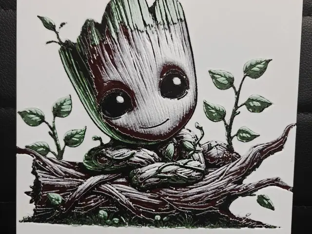 HueForge model: Baby Groot by TheHueforgeLady
