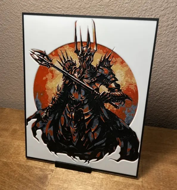 Hueforge - LOTR - Sauron's Red Sun