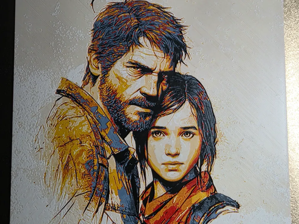 The last of us Hueforge by 3D-Mentiel HueForge model: The last of us Hueforge by 3D-Mentiel