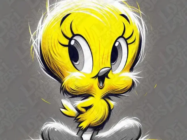 HueForge model: Tweety Bird Hueforge by LoFi Layers