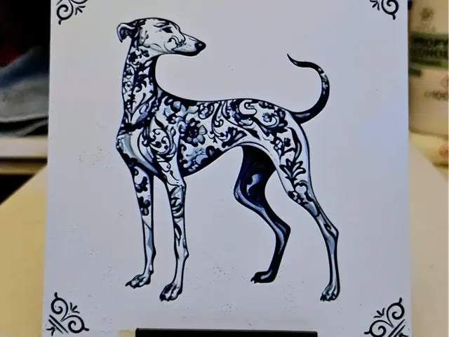 HueForge model: Greyhound by Mano's 3d_Art