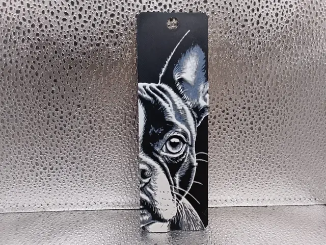 HueForge model: Boston Terrier Bookmark – Hueforge by Borishotch Industries