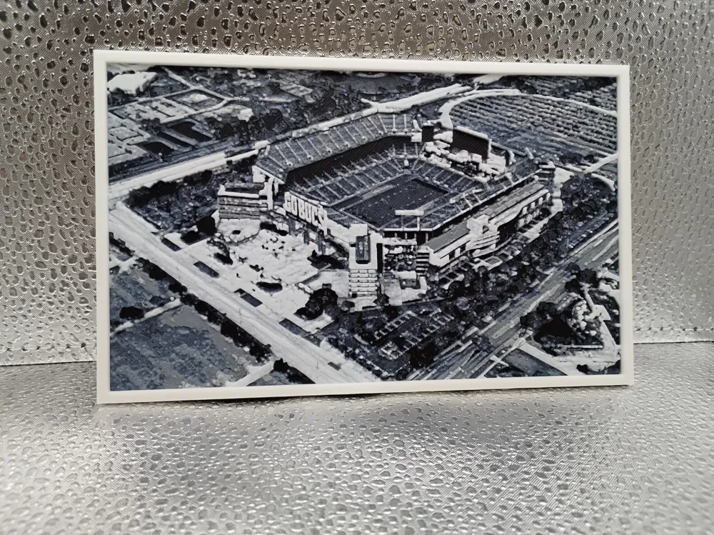 Tampa Bay Buccaneers - Raymond James Stadium by Borishotch Industries HueForge model: Tampa Bay Buccaneers - Raymond James Stadium by Borishotch Industries