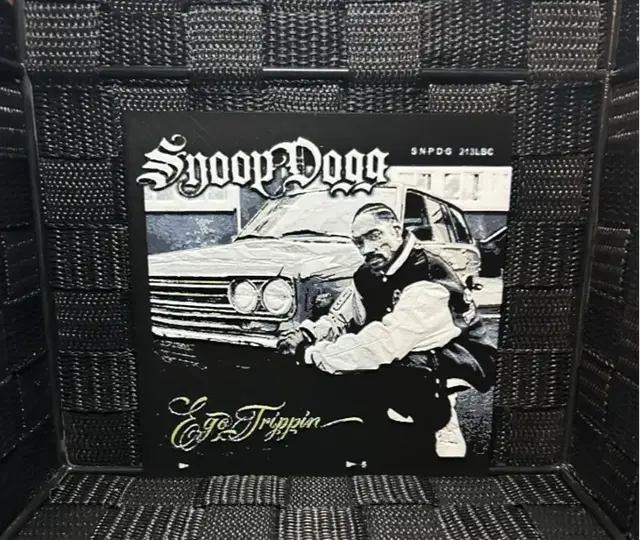 HueForge model: Hueforge Music Poster - Snoop Dogg Ego Trippin - by JoDau