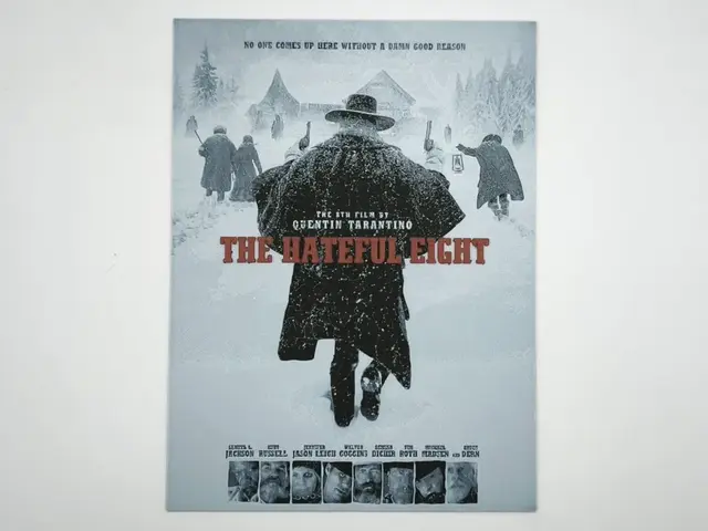 HueForge model: hateful eight poster - hueforge by Altf4-Formation