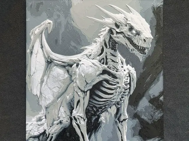 HueForge model: Bone Dragon HueForge by fD.667