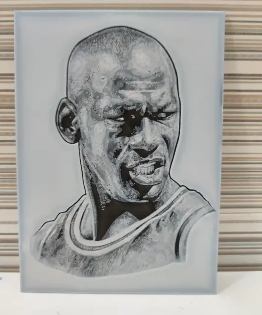 HueForge model: Hueforge portrait of Michael Jordan by Litolunar