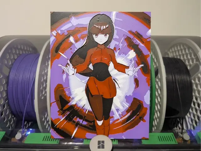HueForge model: Pokemon PTCG : Sabrina Hueforge by Razel