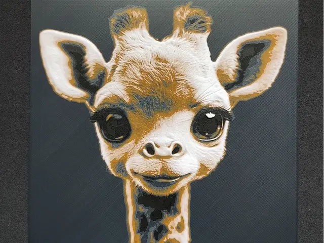 HueForge model: Giraffe HueForge by fD.667