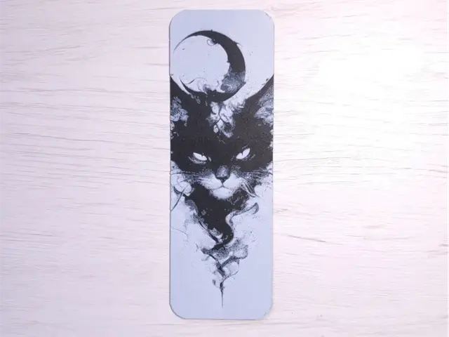 HueForge model: Cat Abstract Bookmark by Atrus Design