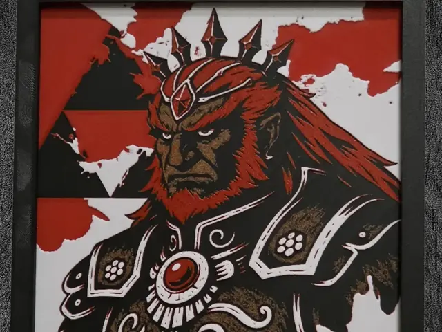 HueForge model: Ganondorf 200x200 by Side Quest Hues