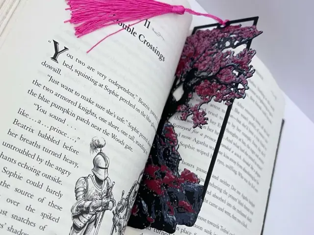 Cherry Blossom Bookmark