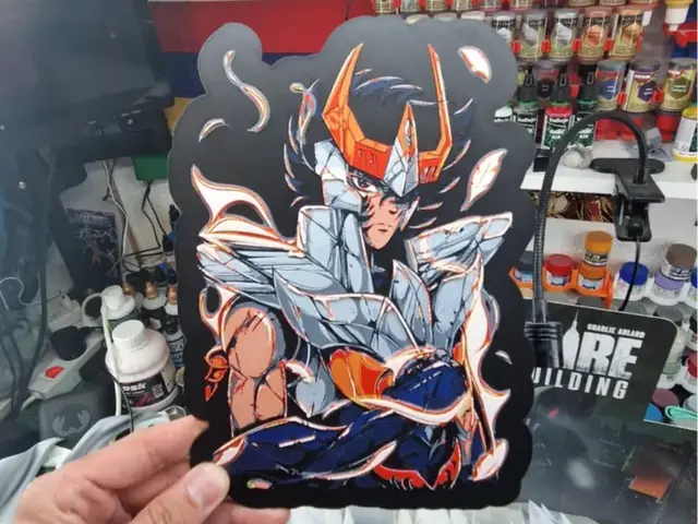 HueForge model: Saint Seiya Hueforge - Ikki Phoenix by Dakiren