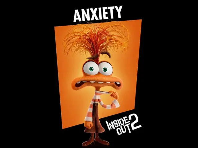 HueForge model: Anxiety - Inside Out 2 Hueforge by suaimondi