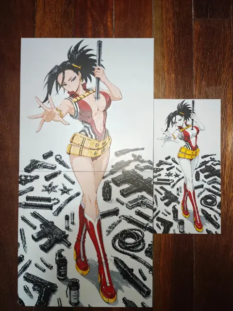 HueForge model: Momo Yaoyorozu MHA by TheHueforgeLady