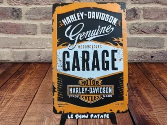 HueForge model: Plaque Vintage Harley Davidson Hueforge by leshowpatate