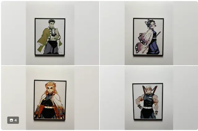 HueForge model: Demon Slayer - Hashira Minis by Cloudy Nostalgia