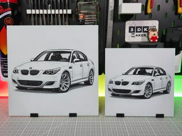 BMW M5 E60 – Hueforge – 3 Colors