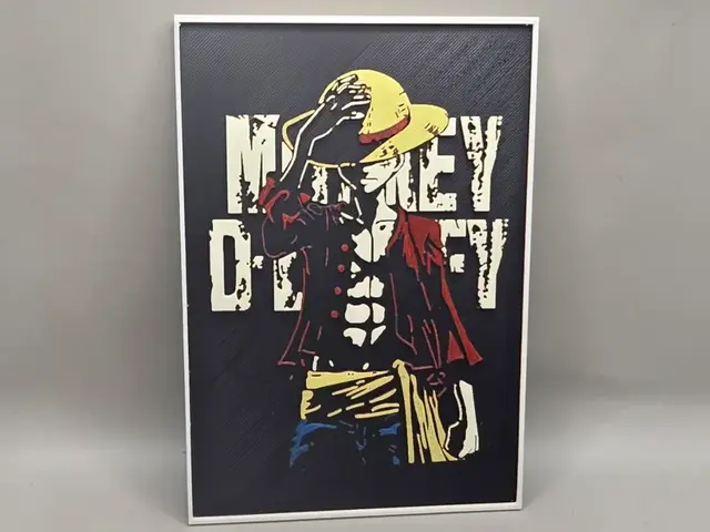 HueForge model: Monkey D Luffy - One Piece - HueForge by keko