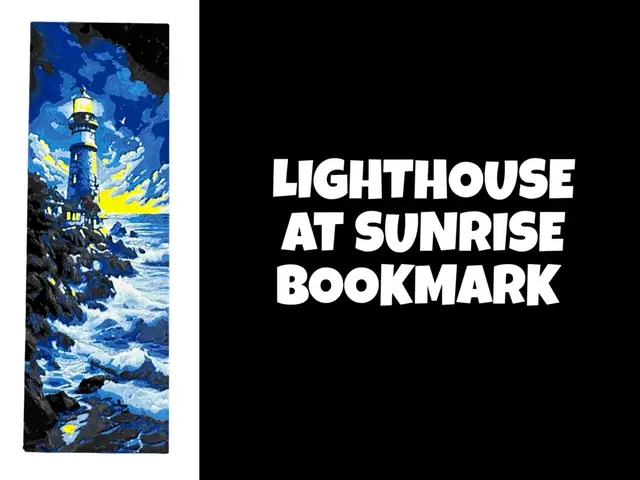 HueForge model: Lighthouse at Sunrise - Bookmark by Canadian Gamer