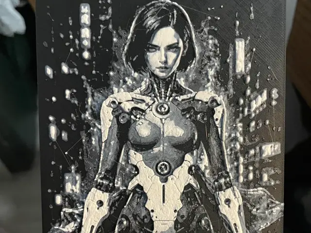 HueForge model: Cyborg Sailor Saturn Hueforge by Advancedtechworldwide
