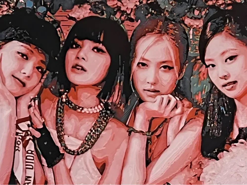 Blackpink by FantasyZ HueForge model: Blackpink by FantasyZ